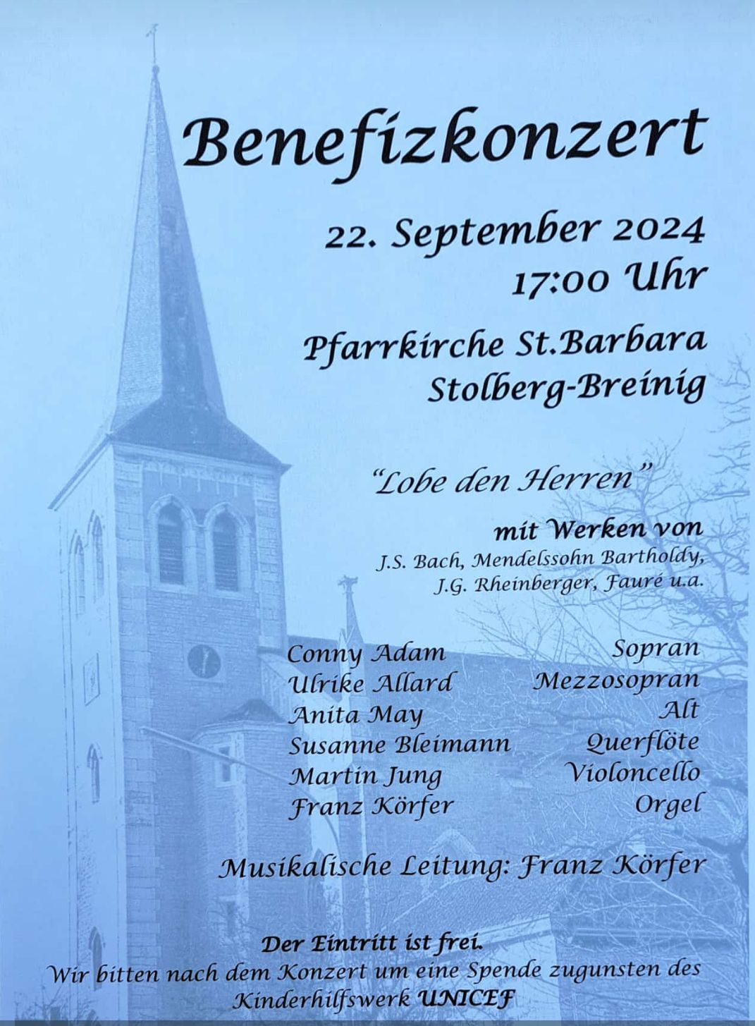 Konzert Breinig2024 (c) St. Barbara, Breinig